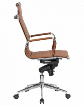Офисное кресло для руководителей DOBRIN CLARK LMR-101F светло-коричневый №321 в Первоуральске - pervouralsk.ok-mebel.com | фото 3