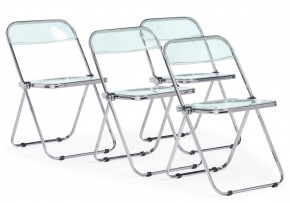 Пластиковый стул Fold складной clear gray-blue в Первоуральске - pervouralsk.ok-mebel.com | фото 9