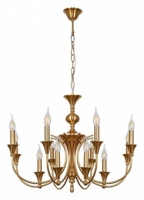 Подвесная люстра Arte Lamp Collinetta A4094LM-12PB в Первоуральске - pervouralsk.ok-mebel.com | фото 2