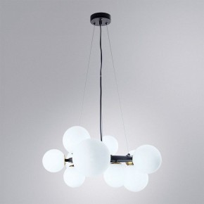 Подвесная люстра Arte Lamp Gemini A2243SP-10BK в Первоуральске - pervouralsk.ok-mebel.com | фото 3