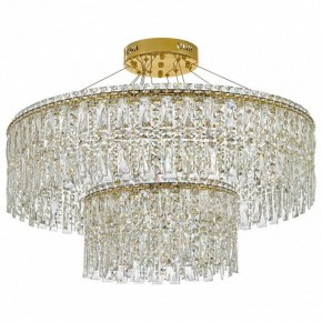 Подвесная люстра Arti Lampadari Ovindoli Gold Ovindoli L 1.5.80+40.100 G в Первоуральске - pervouralsk.ok-mebel.com | фото 2
