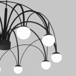 Подвесная люстра Eurosvet Ragno 90034/10 LED черный в Первоуральске - pervouralsk.ok-mebel.com | фото 6