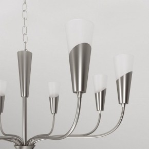 Подвесная люстра Eurosvet Rhyton 60167/8 никель в Первоуральске - pervouralsk.ok-mebel.com | фото 8