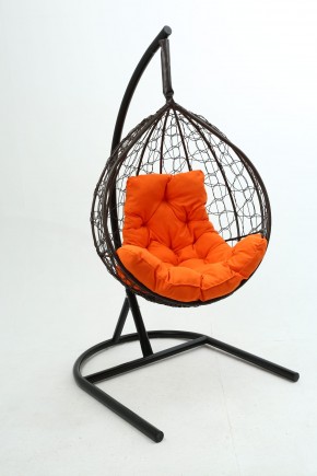 Подвесное кресло Бароло (коричневый/оранжевый) в Первоуральске - pervouralsk.ok-mebel.com | фото