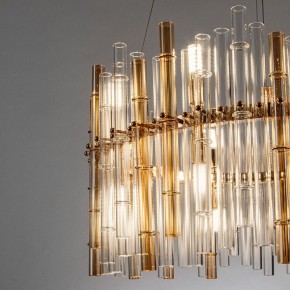 Подвесной светильник Arte Lamp Crystalla A4111LM-16GO в Первоуральске - pervouralsk.ok-mebel.com | фото 3