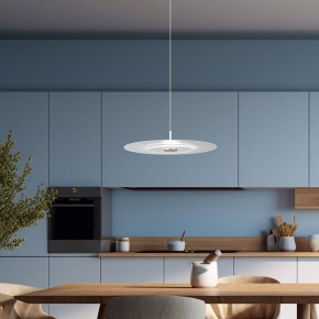 Подвесной светильник Eurosvet Kontur 40031/1 LED белый в Первоуральске - pervouralsk.ok-mebel.com | фото 3