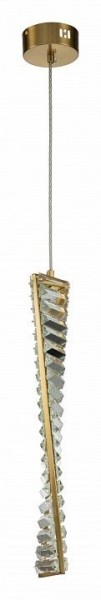 Подвесной светильник Indigo Frizzante 12015/1P Brass в Первоуральске - pervouralsk.ok-mebel.com | фото 2