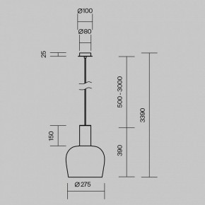 Подвесной светильник Maytoni Smart Casual MOD414PL-L7B3K в Первоуральске - pervouralsk.ok-mebel.com | фото 5