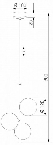 Подвесной светильник TK Lighting ESTERA 6188 ESTERA BROWN в Первоуральске - pervouralsk.ok-mebel.com | фото 3