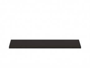 Полка ОРИОН для шкафа широкая, цвет Дуб Венге в Первоуральске - pervouralsk.ok-mebel.com | фото 2