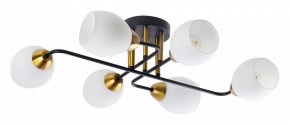 Потолочная люстра Arte Lamp Andrea A8141PL-6BK в Первоуральске - pervouralsk.ok-mebel.com | фото
