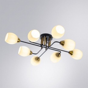 Потолочная люстра Arte Lamp Andrea A8141PL-8BK в Первоуральске - pervouralsk.ok-mebel.com | фото 2