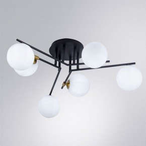 Потолочная люстра Arte Lamp Gemini A2243PL-6BK в Первоуральске - pervouralsk.ok-mebel.com | фото 2