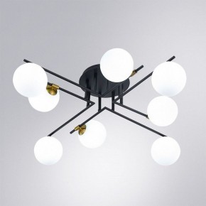 Потолочная люстра Arte Lamp Gemini A2243PL-8BK в Первоуральске - pervouralsk.ok-mebel.com | фото 2