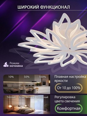Потолочная люстра Natali Kovaltseva RIF LED LAMPS 81118/6C в Первоуральске - pervouralsk.ok-mebel.com | фото 6