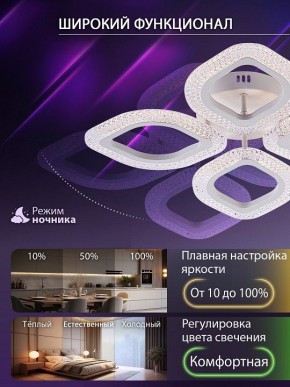 Потолочная люстра Natali Kovaltseva SM LED LAMPS 81455 в Первоуральске - pervouralsk.ok-mebel.com | фото 6