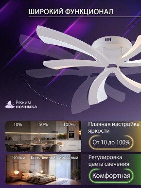 Потолочная люстра Natali Kovaltseva VIO LED LAMPS 81453 в Первоуральске - pervouralsk.ok-mebel.com | фото 6