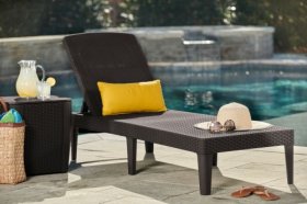 Шезлонг Джайпур (Jaipur Sun lounger) виски-коричневый в Первоуральске - pervouralsk.ok-mebel.com | фото 3