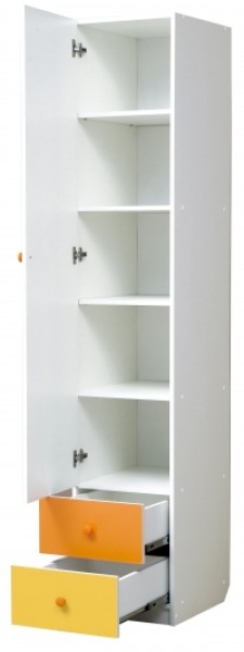 Шкаф 1-но дверный с ящиками Радуга (400) в Первоуральске - pervouralsk.ok-mebel.com | фото 2