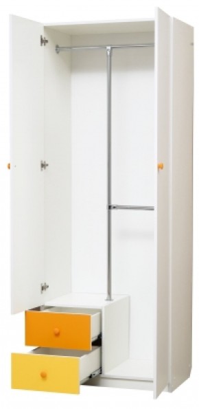 Шкаф 2-х дверный с ящиками и зеркалом Радуга (800) в Первоуральске - pervouralsk.ok-mebel.com | фото 2