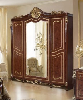 Шкаф 4-х дверный с зеркалами (19.144) Джоконда в Первоуральске - pervouralsk.ok-mebel.com | фото