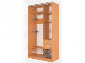 Шкаф-купе Жаклин 1200 вариант-1 (ЛДСП/ЛДСП) в Первоуральске - pervouralsk.ok-mebel.com | фото 2