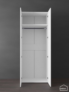 Шкаф Linnea MHR-2PO 2050х800х510 (Белый-М 11.1.1) в Первоуральске - pervouralsk.ok-mebel.com | фото 4