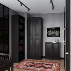 Шкаф МАКС двухдверный, цвет Дуб Венге в Первоуральске - pervouralsk.ok-mebel.com | фото 4