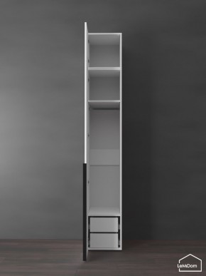 Шкаф с антресолью Linnea MHR-1A-3 2450х400х510 (Белый-М 11.1.2) в Первоуральске - pervouralsk.ok-mebel.com | фото 5