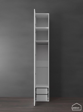 Шкаф с антресолью Linnea MHR-1POA-3 2450х400х510 (Белый-М 11.1.2) в Первоуральске - pervouralsk.ok-mebel.com | фото 5