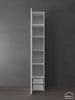 Шкаф с антресолью Linnea MHR-1POA-4 2450х400х510 (Белый-М 11.1.1) в Первоуральске - pervouralsk.ok-mebel.com | фото 6