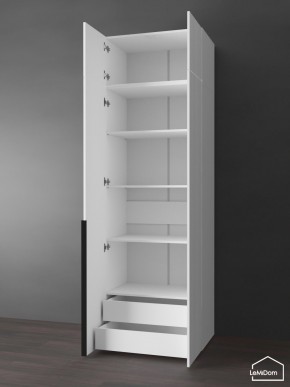 Шкаф с антресолью Linnea MHR-2A-4 2450х800х510 (Белый-М 11.1.1) в Первоуральске - pervouralsk.ok-mebel.com | фото 5