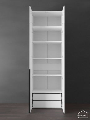 Шкаф с антресолью Linnea MHR-2A-4 2450х800х510 (Белый-М 11.1.1) в Первоуральске - pervouralsk.ok-mebel.com | фото 6