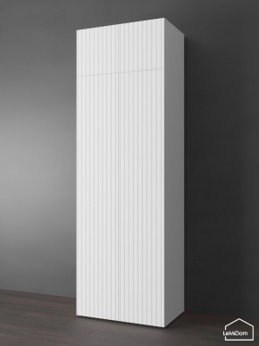 Шкаф с антресолью Linnea MHR-2POA-2 2450х800х510 (Белый-М 11.1.1) в Первоуральске - pervouralsk.ok-mebel.com | фото