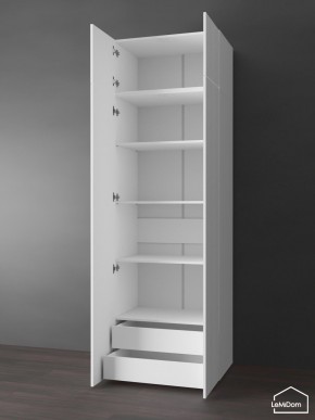 Шкаф с антресолью Linnea MHR-2POA-4 2450х800х510 (Белый-М 11.1.2) в Первоуральске - pervouralsk.ok-mebel.com | фото 5