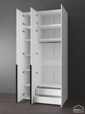 Шкаф с антресолью Linnea MHR-3A-2 2450х1200х510 (Белый-М 11.1.2) в Первоуральске - pervouralsk.ok-mebel.com | фото 5
