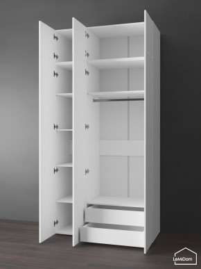 Шкаф с антресолью Linnea MHR-3POA-2 2450х1200х510 (Белый-М 11.1.2) в Первоуральске - pervouralsk.ok-mebel.com | фото 5
