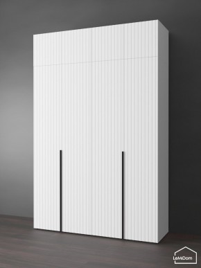Шкаф с антресолью Linnea MHR-4A-1 2450х1600х510 (Белый-М 11.1.1) в Первоуральске - pervouralsk.ok-mebel.com | фото