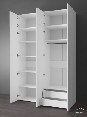 Шкаф с антресолью Linnea MHR-4POA-2 2450х1600х510 (Белый-М 11.1.2) в Первоуральске - pervouralsk.ok-mebel.com | фото 6