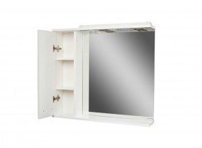 Шкаф-зеркало Cube 75 Эл. ЛЕВЫЙ Домино (DC5008HZ) в Первоуральске - pervouralsk.ok-mebel.com | фото 2
