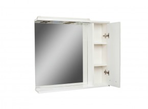 Шкаф-зеркало Cube 80 Эл. ПРАВЫЙ Домино (DC5011HZ) в Первоуральске - pervouralsk.ok-mebel.com | фото 3