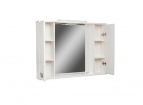 Шкаф-зеркало Cube 90 Эл. Домино (DC5012HZ) в Первоуральске - pervouralsk.ok-mebel.com | фото 3