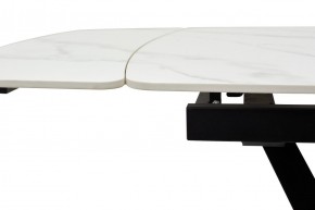 Стол ALATRI 120 MATT WHITE MARBLE SOLID CERAMIC / BLACK, ®DISAUR в Первоуральске - pervouralsk.ok-mebel.com | фото 5