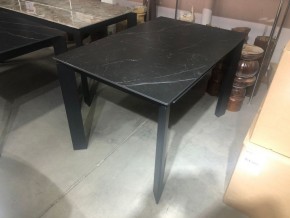 Стол CORNER 120 MATT BLACK MARBLE SOLID CERAMIC / BLACK, ®DISAUR в Первоуральске - pervouralsk.ok-mebel.com | фото 2