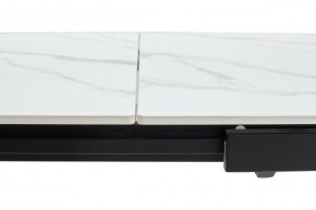 Стол CORNER 120 MATT WHITE MARBLE SOLID CERAMIC / BLACK, ®DISAUR в Первоуральске - pervouralsk.ok-mebel.com | фото 8