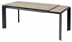 Стол CREMONA 180 KL-61 Под дерево, итальянская керамика / черный каркас, ®DISAUR в Первоуральске - pervouralsk.ok-mebel.com | фото 7