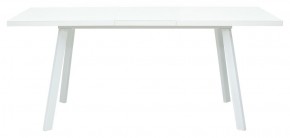 Стол ФИН 120 Белый, стекло/ Белый каркас М-City в Первоуральске - pervouralsk.ok-mebel.com | фото 2