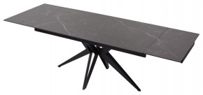 Стол FORIO 160 MATT BLACK MARBLE SOLID CERAMIC / BLACK, ®DISAUR в Первоуральске - pervouralsk.ok-mebel.com | фото 5