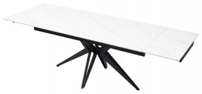 Стол FORIO 160 MATT WHITE MARBLE SOLID CERAMIC / BLACK, ®DISAUR в Первоуральске - pervouralsk.ok-mebel.com | фото 7