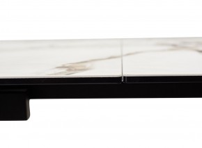 Стол IVAR 180 MARBLES KL-188 Контрастный мрамор, итальянская керамика, ®DISAUR в Первоуральске - pervouralsk.ok-mebel.com | фото 3